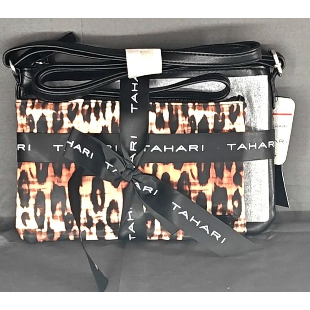 NWT Tahari Leopard Cross Body bag RV $79